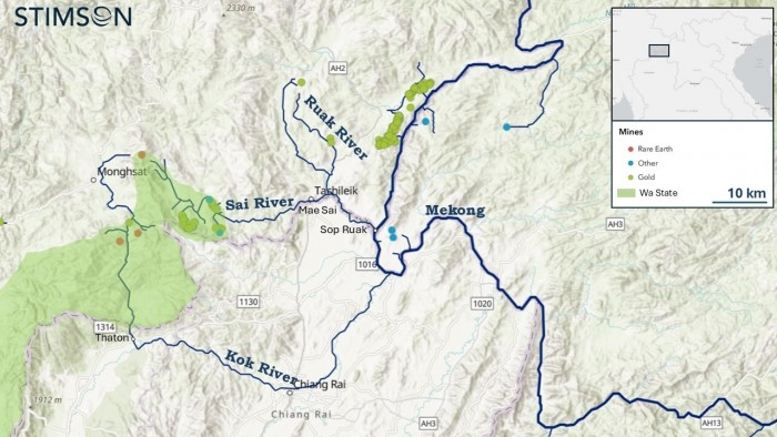 Kok RIver Map