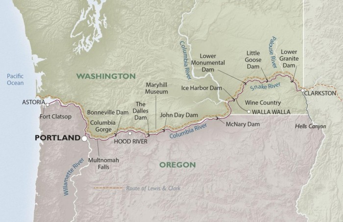 Lower Columbia Map 3